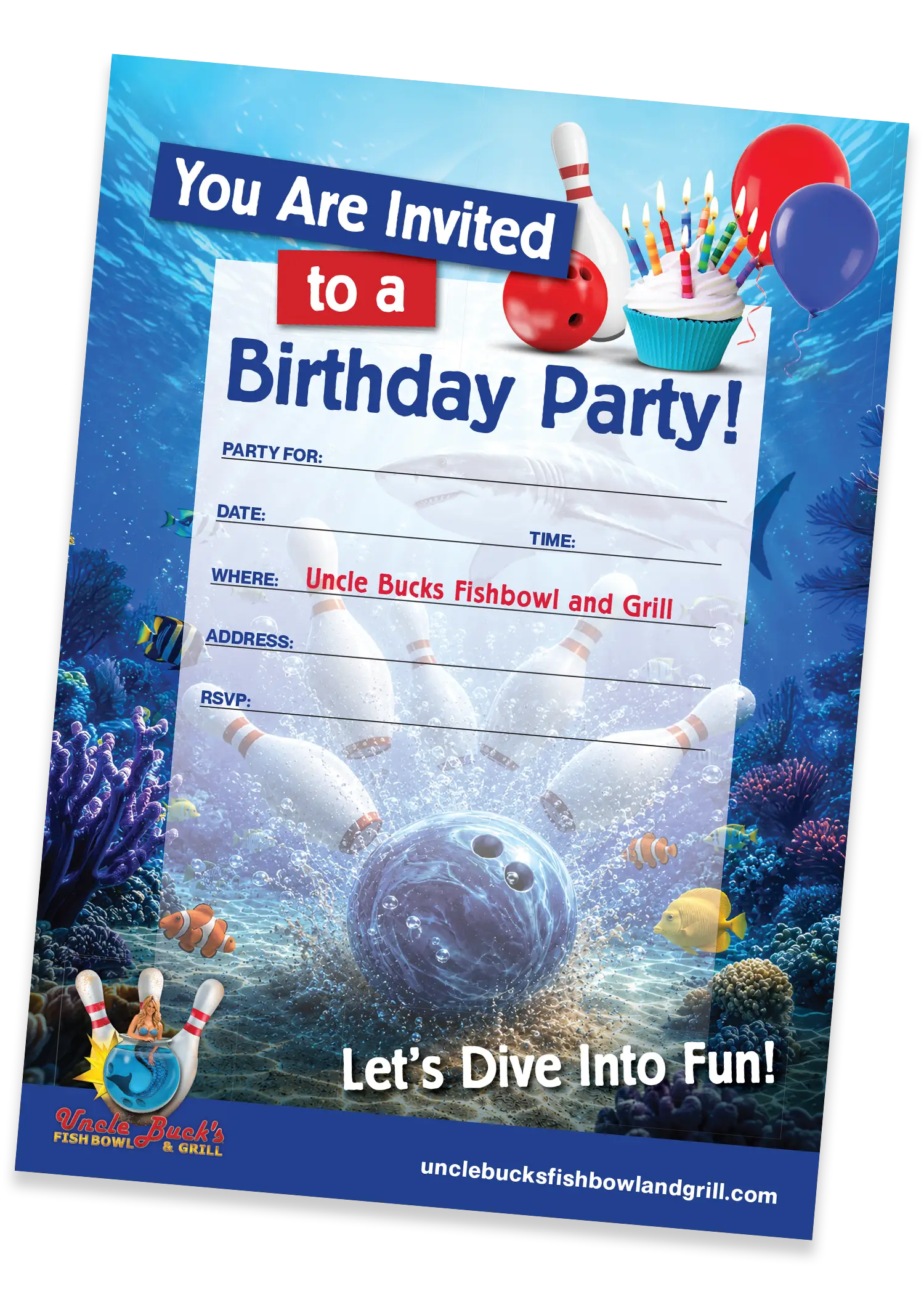 UBFB B-DAY INVITATION 5X7 080326